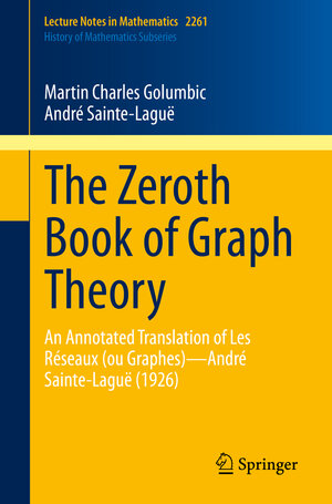 Buchcover The Zeroth Book of Graph Theory | Martin Charles Golumbic | EAN 9783030614201 | ISBN 3-030-61420-4 | ISBN 978-3-030-61420-1