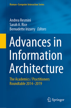 Buchcover Advances in Information Architecture | EAN 9783030632045 | ISBN 3-030-63204-0 | ISBN 978-3-030-63204-5