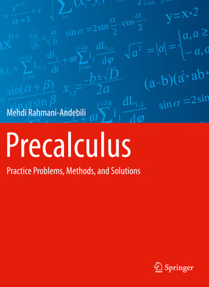 Buchcover Precalculus | Mehdi Rahmani-Andebili | EAN 9783030650582 | ISBN 3-030-65058-8 | ISBN 978-3-030-65058-2