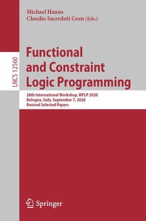 Buchcover Functional and Constraint Logic Programming | EAN 9783030753337 | ISBN 3-030-75333-6 | ISBN 978-3-030-75333-7