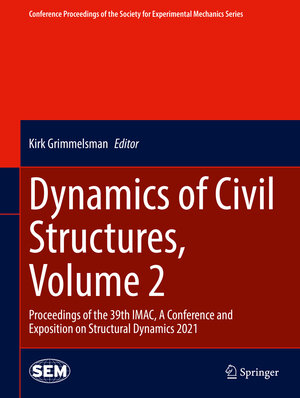 Buchcover Dynamics of Civil Structures, Volume 2 | EAN 9783030771423 | ISBN 3-030-77142-3 | ISBN 978-3-030-77142-3