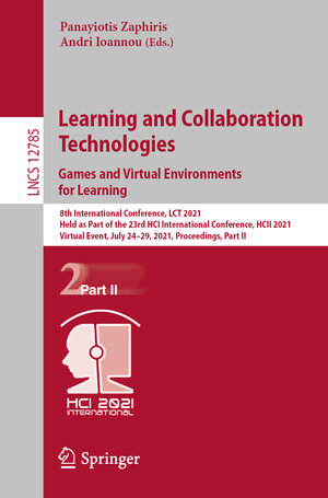 Buchcover Learning and Collaboration Technologies: Games and Virtual Environments for Learning | EAN 9783030779429 | ISBN 3-030-77942-4 | ISBN 978-3-030-77942-9
