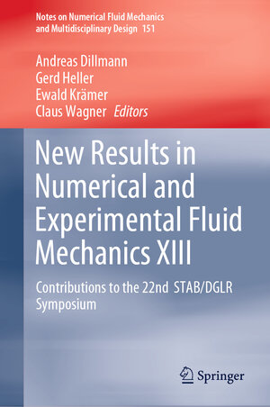 Buchcover New Results in Numerical and Experimental Fluid Mechanics XIII | EAN 9783030795610 | ISBN 3-030-79561-6 | ISBN 978-3-030-79561-0