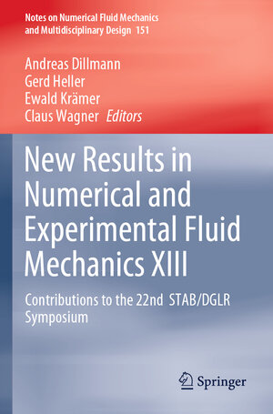 Buchcover New Results in Numerical and Experimental Fluid Mechanics XIII | EAN 9783030795634 | ISBN 3-030-79563-2 | ISBN 978-3-030-79563-4