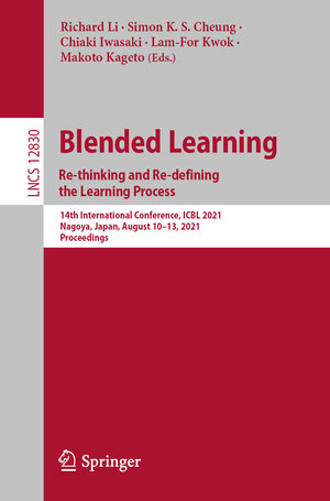 Buchcover Blended Learning: Re-thinking and Re-defining the Learning Process. | EAN 9783030805036 | ISBN 3-030-80503-4 | ISBN 978-3-030-80503-6