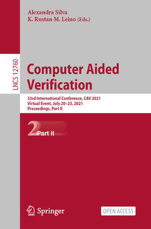 Buchcover Computer Aided Verification  | EAN 9783030816872 | ISBN 3-030-81687-7 | ISBN 978-3-030-81687-2