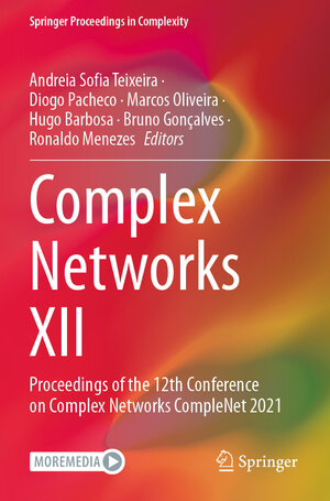 Buchcover Complex Networks XII | EAN 9783030818562 | ISBN 3-030-81856-X | ISBN 978-3-030-81856-2