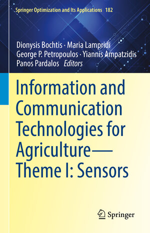 Buchcover Information and Communication Technologies for Agriculture—Theme I: Sensors | EAN 9783030841430 | ISBN 3-030-84143-X | ISBN 978-3-030-84143-0