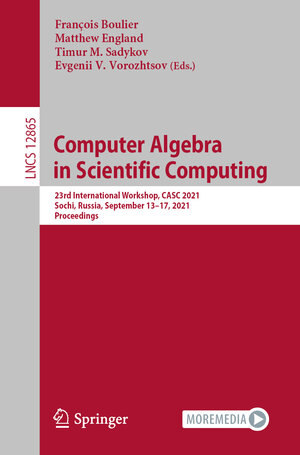 Buchcover Computer Algebra in Scientific Computing  | EAN 9783030851644 | ISBN 3-030-85164-8 | ISBN 978-3-030-85164-4