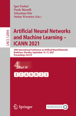 Buchcover Artificial Neural Networks and Machine Learning – ICANN 2021 | EAN 9783030863791 | ISBN 3-030-86379-4 | ISBN 978-3-030-86379-1