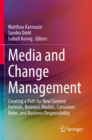 Buchcover Media and Change Management  | EAN 9783030866822 | ISBN 3-030-86682-3 | ISBN 978-3-030-86682-2