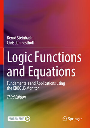 Buchcover Logic Functions and Equations | Bernd Steinbach | EAN 9783030889470 | ISBN 3-030-88947-5 | ISBN 978-3-030-88947-0