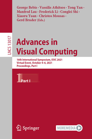Buchcover Advances in Visual Computing | EAN 9783030904388 | ISBN 3-030-90438-5 | ISBN 978-3-030-90438-8