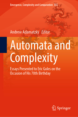 Buchcover Automata and Complexity  | EAN 9783030925505 | ISBN 3-030-92550-1 | ISBN 978-3-030-92550-5