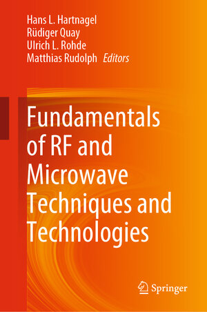 Buchcover Fundamentals of RF and Microwave Techniques and Technologies  | EAN 9783030940980 | ISBN 3-030-94098-5 | ISBN 978-3-030-94098-0