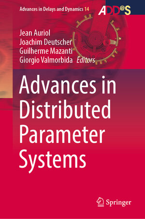 Buchcover Advances in Distributed Parameter Systems | EAN 9783030947668 | ISBN 3-030-94766-1 | ISBN 978-3-030-94766-8