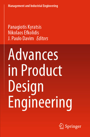 Buchcover Advances in Product Design Engineering | EAN 9783030981266 | ISBN 3-030-98126-6 | ISBN 978-3-030-98126-6