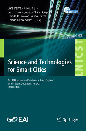 Buchcover Science and Technologies for Smart Cities  | EAN 9783031063701 | ISBN 3-031-06370-8 | ISBN 978-3-031-06370-1