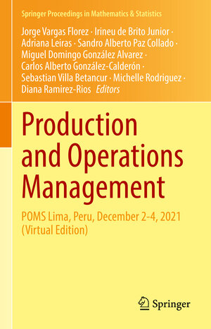 Buchcover Production and Operations Management  | EAN 9783031068614 | ISBN 3-031-06861-0 | ISBN 978-3-031-06861-4