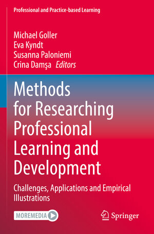 Buchcover Methods for Researching Professional Learning and Development | EAN 9783031085208 | ISBN 3-031-08520-5 | ISBN 978-3-031-08520-8