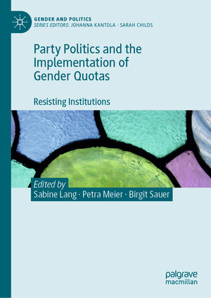 Buchcover Party Politics and the Implementation of Gender Quotas  | EAN 9783031089305 | ISBN 3-031-08930-8 | ISBN 978-3-031-08930-5