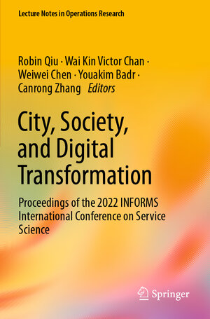 Buchcover City, Society, and Digital Transformation  | EAN 9783031156465 | ISBN 3-031-15646-3 | ISBN 978-3-031-15646-5