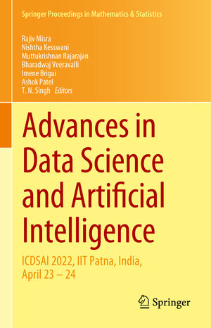 Buchcover Advances in Data Science and Artificial Intelligence | EAN 9783031161773 | ISBN 3-031-16177-7 | ISBN 978-3-031-16177-3