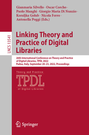 Buchcover Linking Theory and Practice of Digital Libraries  | EAN 9783031168017 | ISBN 3-031-16801-1 | ISBN 978-3-031-16801-7