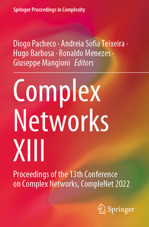 Buchcover Complex Networks XIII | EAN 9783031176609 | ISBN 3-031-17660-X | ISBN 978-3-031-17660-9