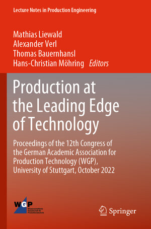 Buchcover Production at the Leading Edge of Technology  | EAN 9783031183201 | ISBN 3-031-18320-7 | ISBN 978-3-031-18320-1