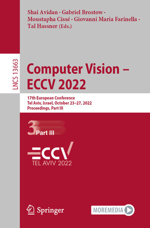 Buchcover Computer Vision – ECCV 2022  | EAN 9783031200625 | ISBN 3-031-20062-4 | ISBN 978-3-031-20062-5