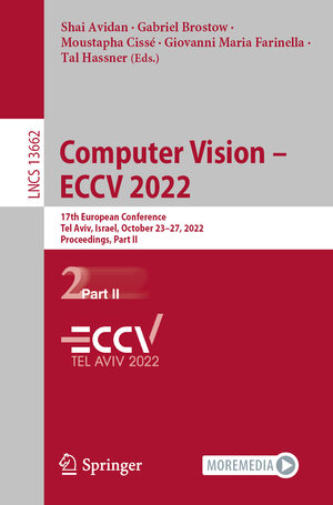 Buchcover Computer Vision – ECCV 2022  | EAN 9783031200854 | ISBN 3-031-20085-3 | ISBN 978-3-031-20085-4