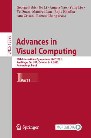 Buchcover Advances in Visual Computing  | EAN 9783031207129 | ISBN 3-031-20712-2 | ISBN 978-3-031-20712-9