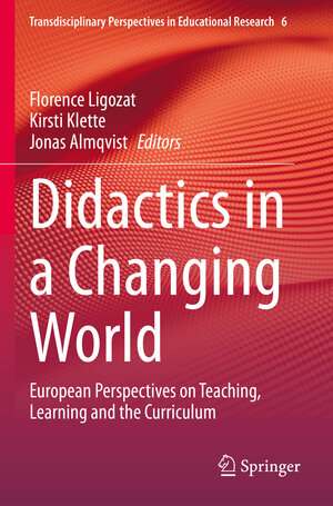 Buchcover Didactics in a Changing World | EAN 9783031208126 | ISBN 3-031-20812-9 | ISBN 978-3-031-20812-6