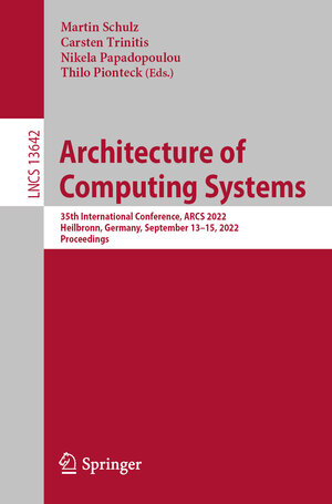 Buchcover Architecture of Computing Systems | EAN 9783031218675 | ISBN 3-031-21867-1 | ISBN 978-3-031-21867-5