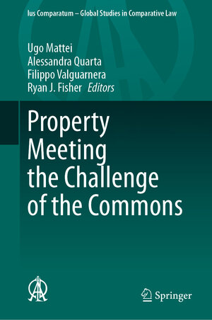 Buchcover Property Meeting the Challenge of the Commons | EAN 9783031252174 | ISBN 3-031-25217-9 | ISBN 978-3-031-25217-4