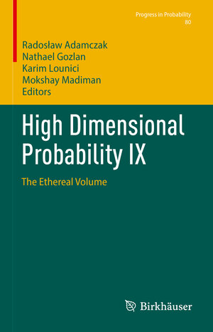 Buchcover High Dimensional Probability IX | EAN 9783031269783 | ISBN 3-031-26978-0 | ISBN 978-3-031-26978-3