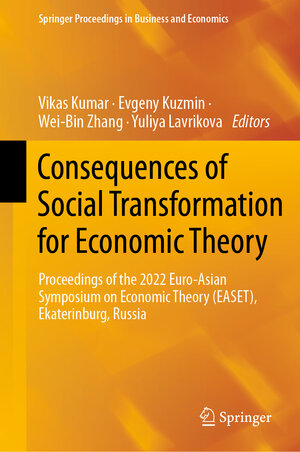 Buchcover Consequences of Social Transformation for Economic Theory  | EAN 9783031277849 | ISBN 3-031-27784-8 | ISBN 978-3-031-27784-9