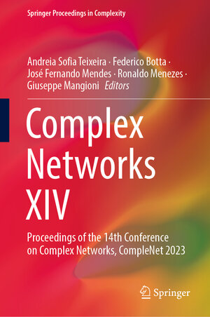 Buchcover Complex Networks XIV | EAN 9783031282768 | ISBN 3-031-28276-0 | ISBN 978-3-031-28276-8