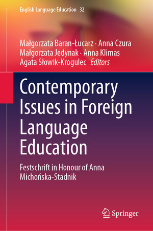Buchcover Contemporary Issues in Foreign Language Education  | EAN 9783031286544 | ISBN 3-031-28654-5 | ISBN 978-3-031-28654-4