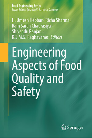 Buchcover Engineering Aspects of Food Quality and Safety  | EAN 9783031306839 | ISBN 3-031-30683-X | ISBN 978-3-031-30683-9