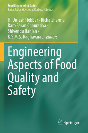 Buchcover Engineering Aspects of Food Quality and Safety | EAN 9783031306853 | ISBN 3-031-30685-6 | ISBN 978-3-031-30685-3
