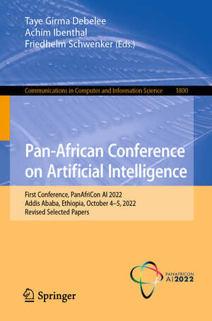 Buchcover Pan-African Conference on Artificial Intelligence | EAN 9783031313264 | ISBN 3-031-31326-7 | ISBN 978-3-031-31326-4