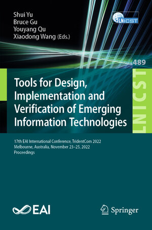 Buchcover Tools for Design, Implementation and Verification of Emerging Information Technologies  | EAN 9783031334580 | ISBN 3-031-33458-2 | ISBN 978-3-031-33458-0