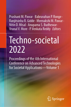 Buchcover Techno-societal 2022  | EAN 9783031346439 | ISBN 3-031-34643-2 | ISBN 978-3-031-34643-9