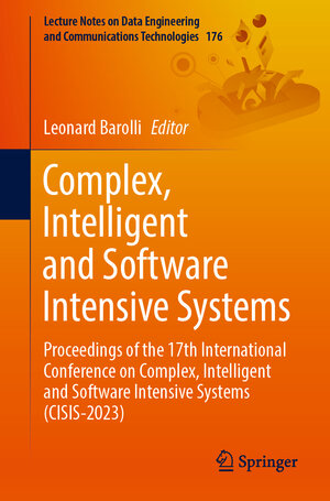 Buchcover Complex, Intelligent and Software Intensive Systems | EAN 9783031357336 | ISBN 3-031-35733-7 | ISBN 978-3-031-35733-6