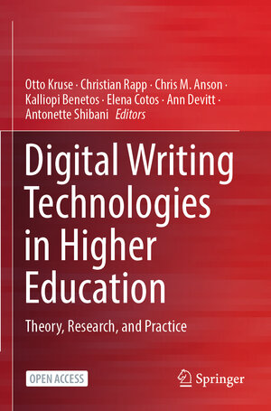 Buchcover Digital Writing Technologies in Higher Education  | EAN 9783031360350 | ISBN 3-031-36035-4 | ISBN 978-3-031-36035-0