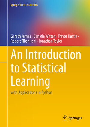 Buchcover An Introduction to Statistical Learning | Gareth James | EAN 9783031387463 | ISBN 3-031-38746-5 | ISBN 978-3-031-38746-3