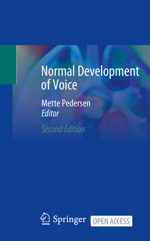 Buchcover Normal Development of Voice | Mette Pedersen | EAN 9783031423918 | ISBN 3-031-42391-7 | ISBN 978-3-031-42391-8