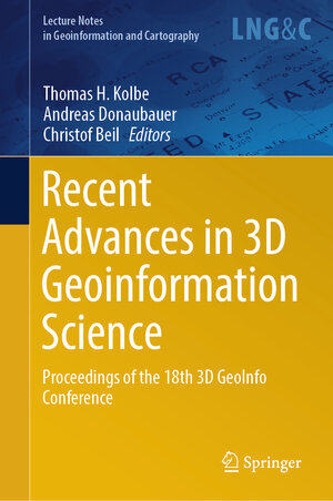 Buchcover Recent Advances in 3D Geoinformation Science | EAN 9783031436987 | ISBN 3-031-43698-9 | ISBN 978-3-031-43698-7